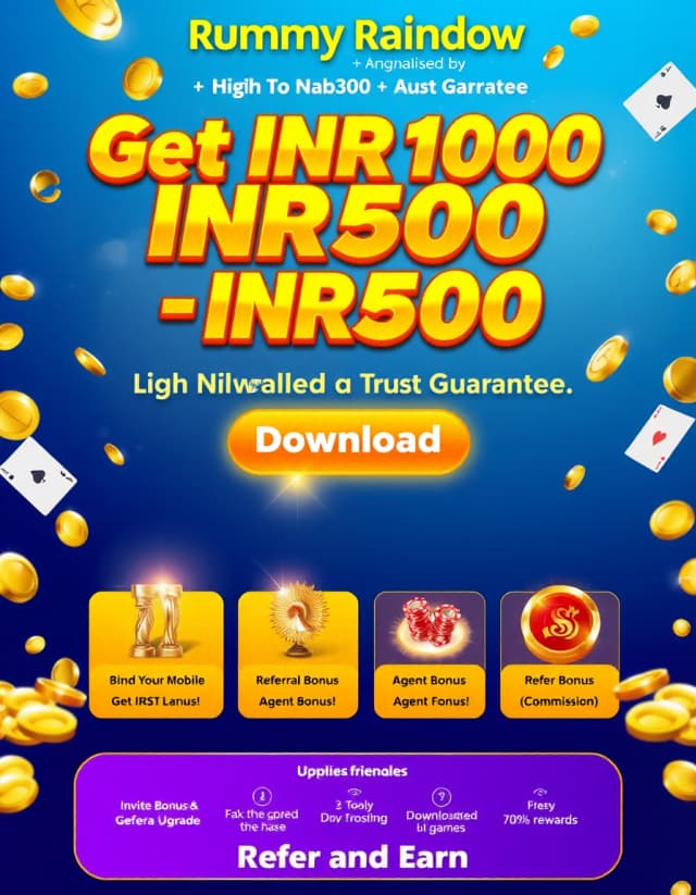 Rummy Rainbow Banner